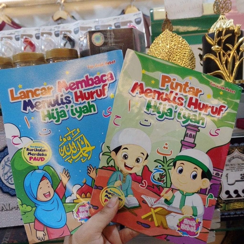 Buku pintar menulis huruf Hijaiyah - Lancar membaca menulis huruf Hijaiyah (TAH)