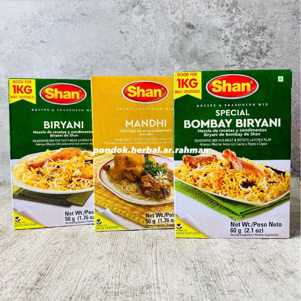 

SHAN SEASONING INSTANT (membantu membuat makanan timur praktis)