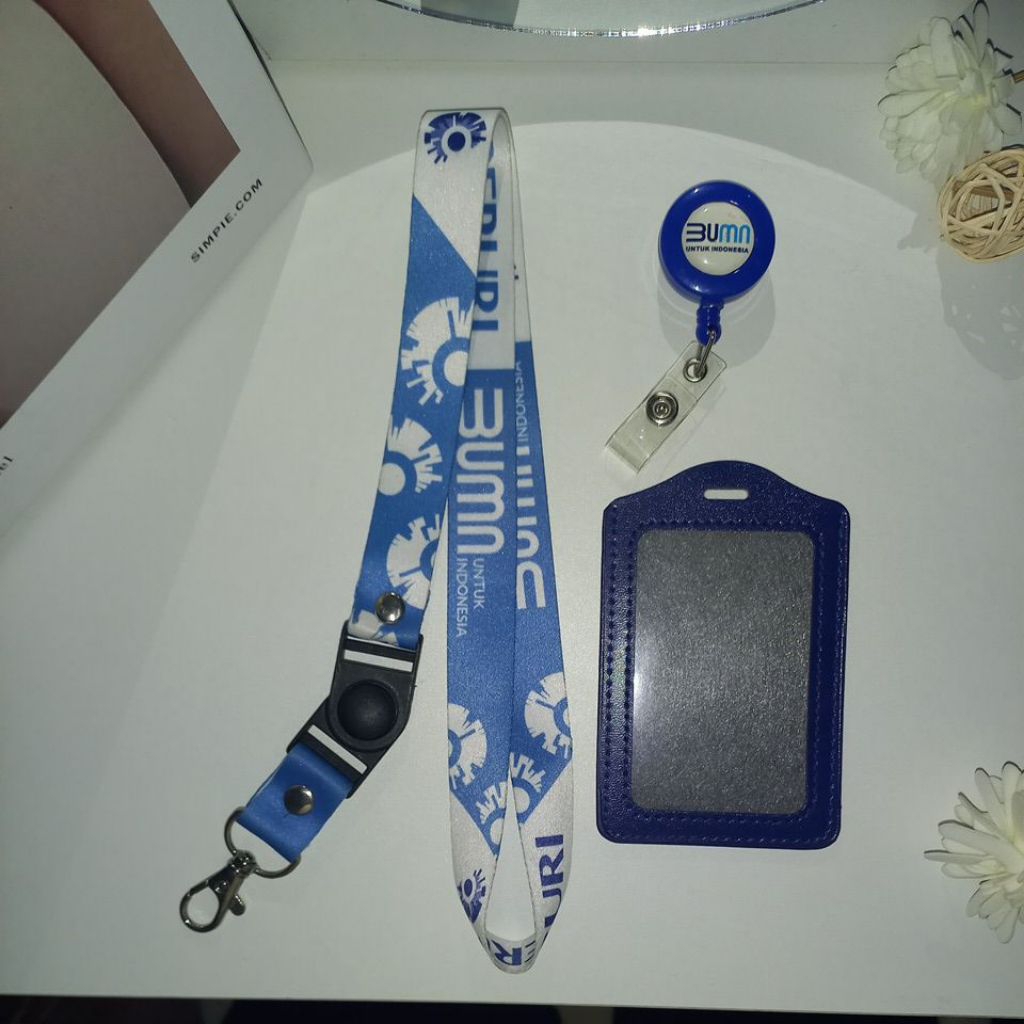 

Ready!! Tali/Lanyard BUMN PERURI + Yoyo + Card Holder
