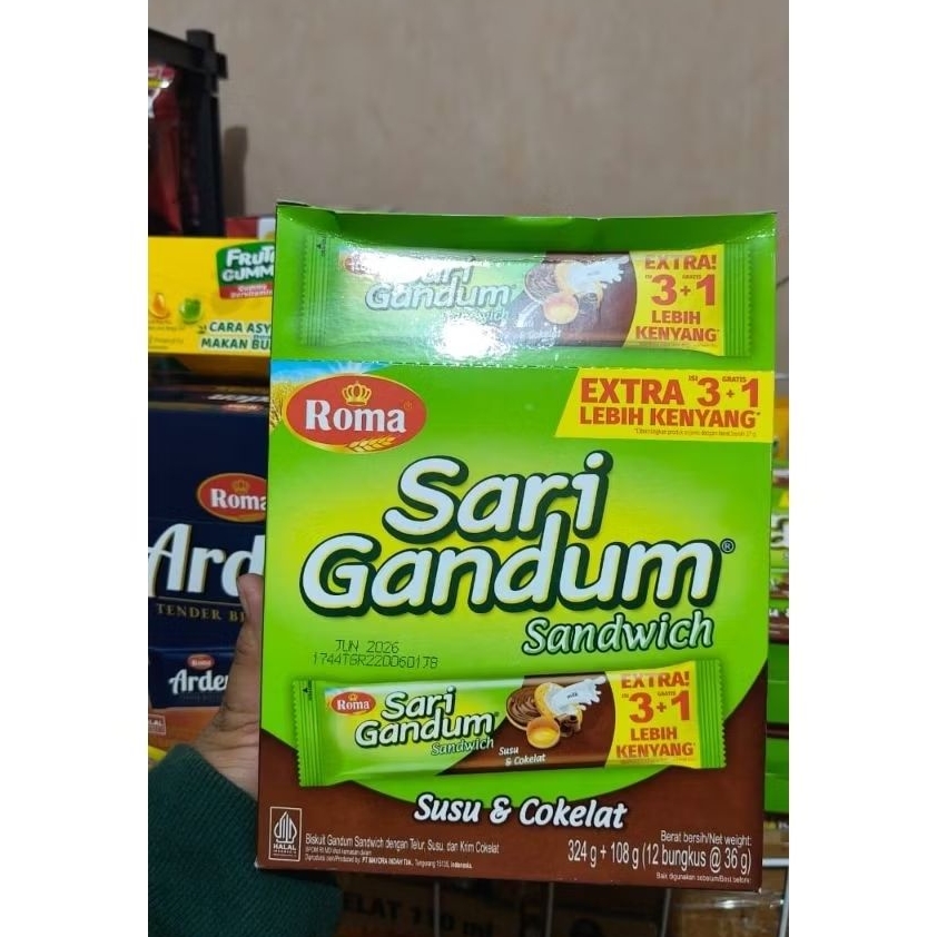 

SNACK SARI GANDUM COKLAT