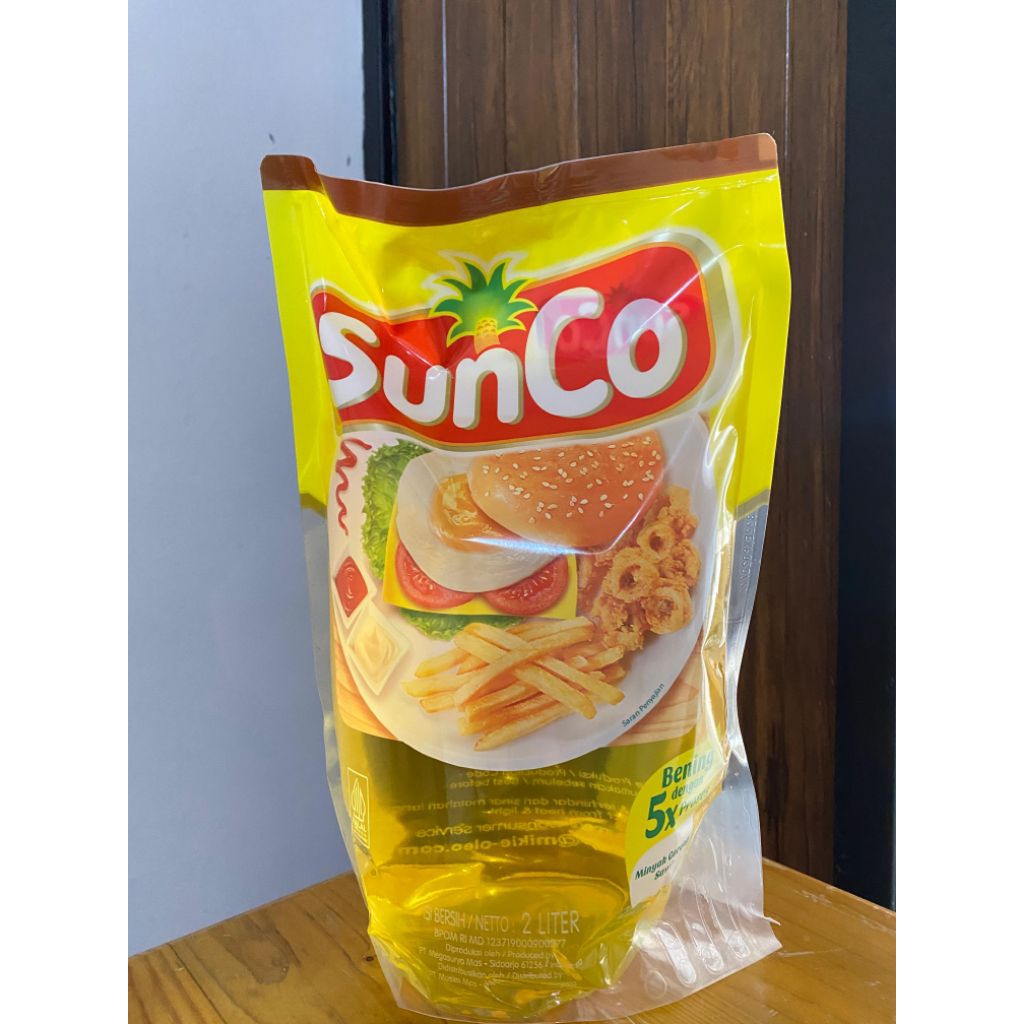 

Minyak goreng sunco 2ltr| 1 liter