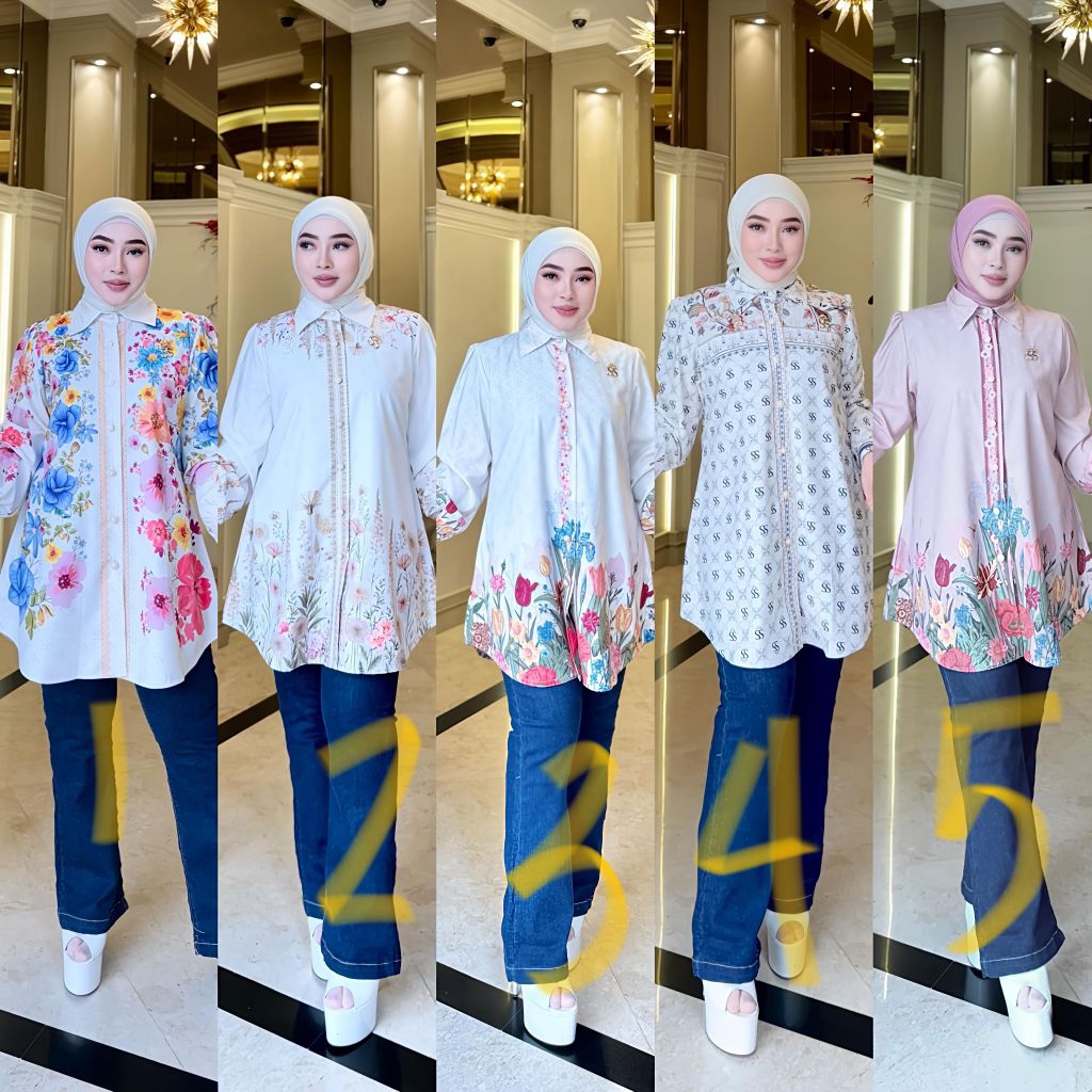 TUNIK PREMIUM MOTIF ORI SHELLASAUKIA