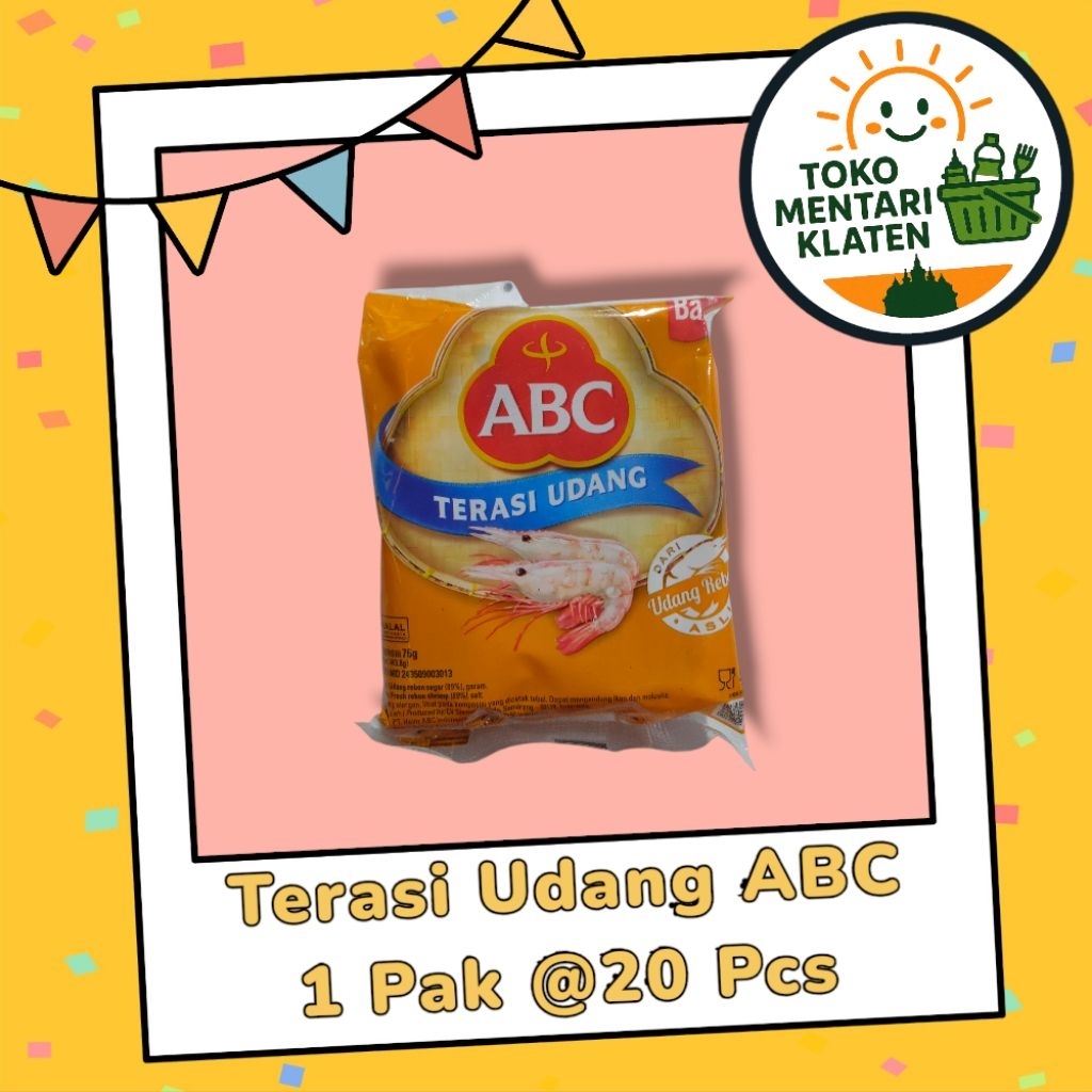 

Terasi Udang ABC 1 Pak (Isi 20 pcs) – Aroma Khas, Rasa Mantap!