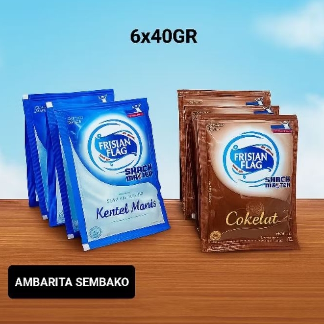 

FRISIAN FLAG SUSU KENTAL MANIS 6X40GR