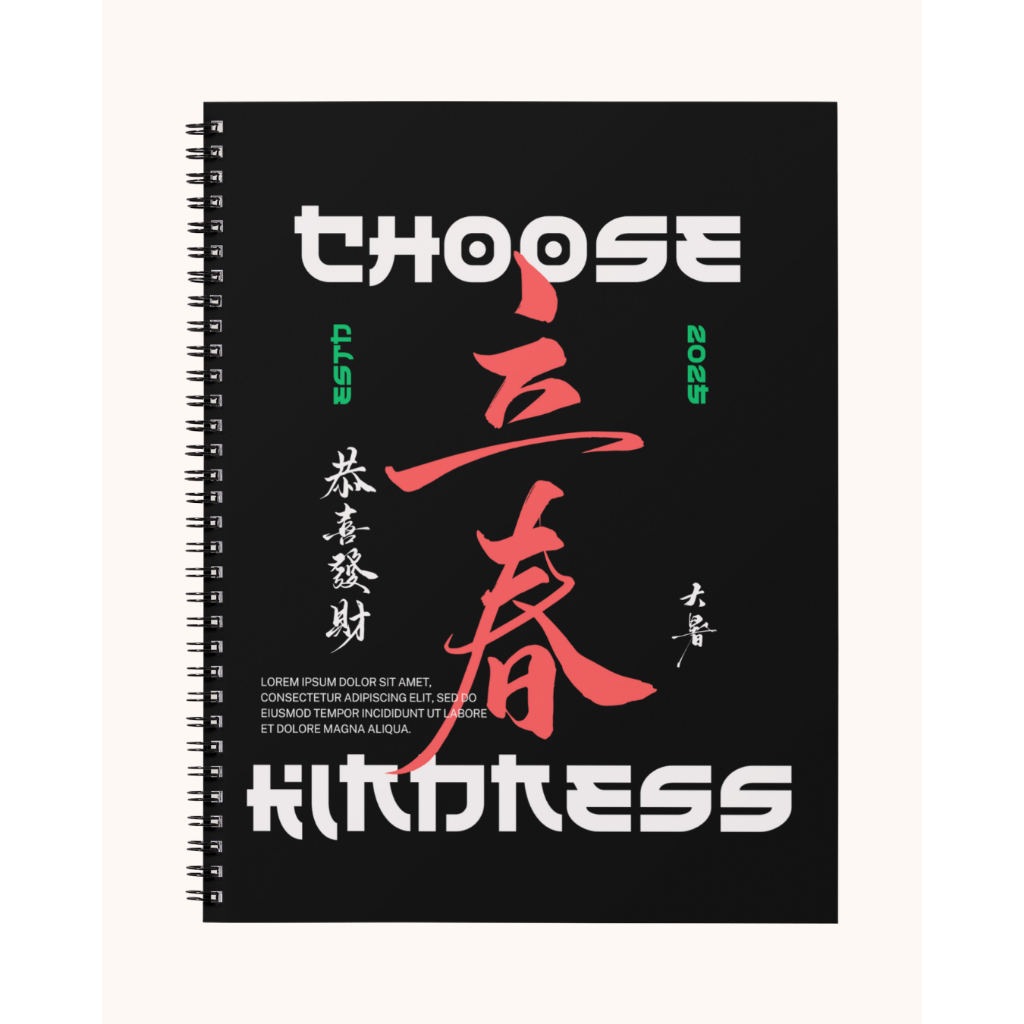

Notebook Reflektif A5 Spiral – 50 Halaman Hitam Putih | HVS 80gsm & 100gsm – Choose Kindness