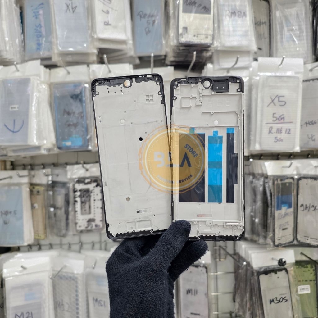 FRAME LCD / TULANG TENGAH LCD / TATAKAN LCD FOR INFINIX NOTE 10 PRO X695