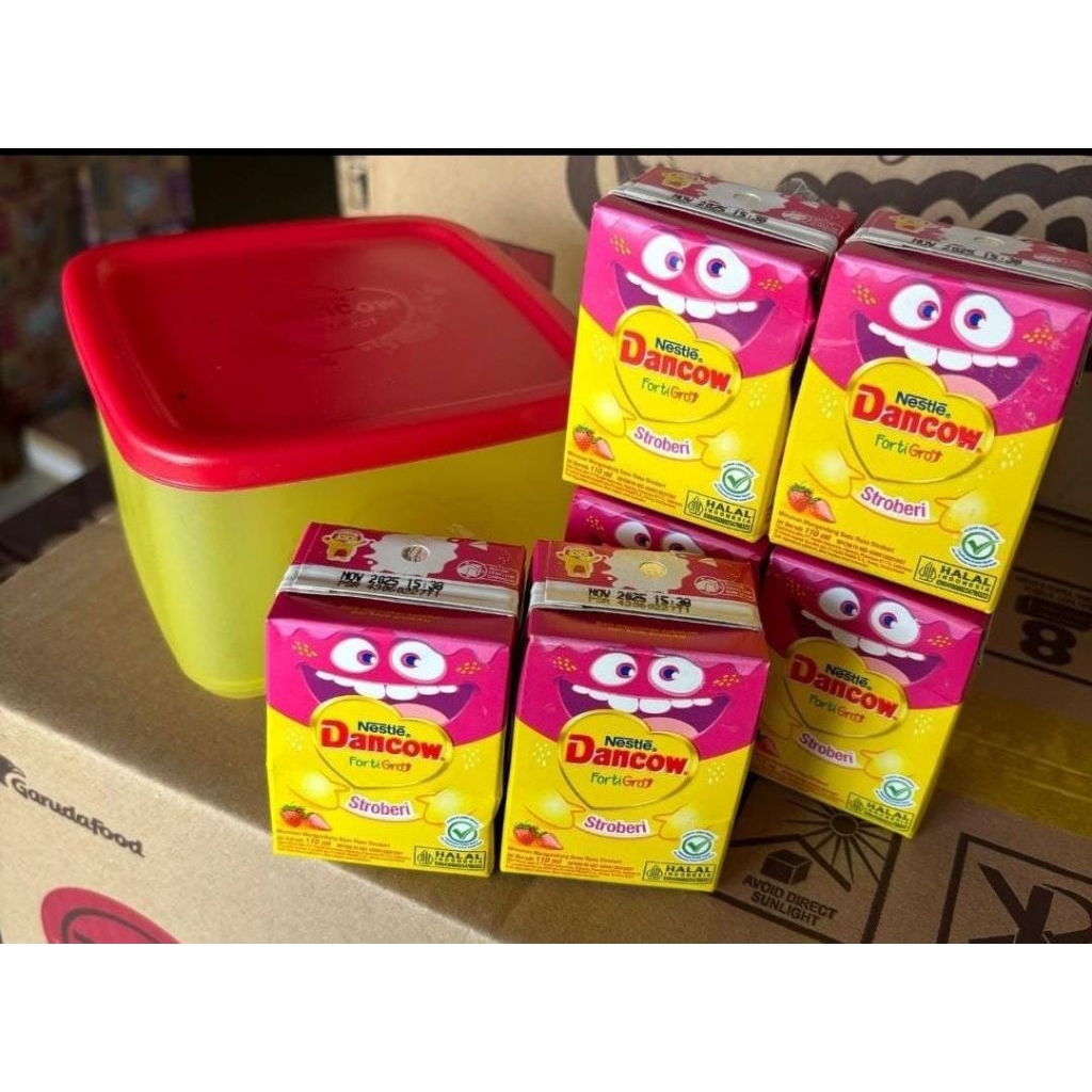 

Susu UHT Dancow 110ML/1 carton/36pcs Free toples