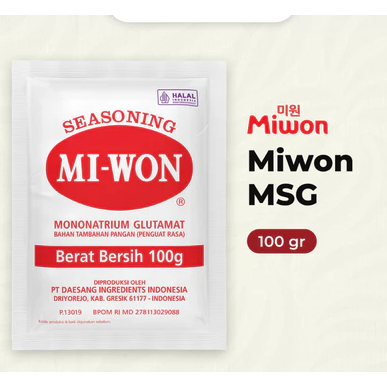 

Micin Miwon MSG 100 gr