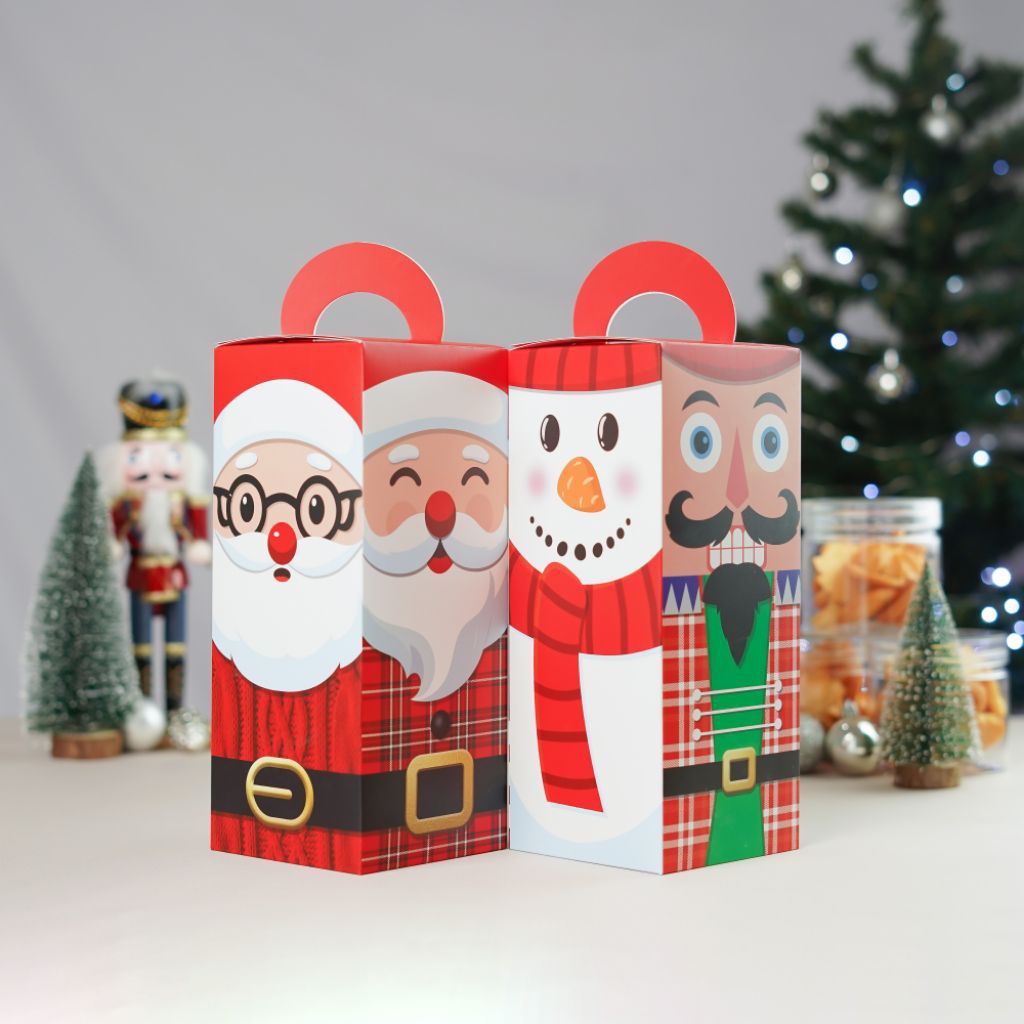 

Gable Box Long Box Natal 1000ML Box Natal Cute Box Natal Panjang
