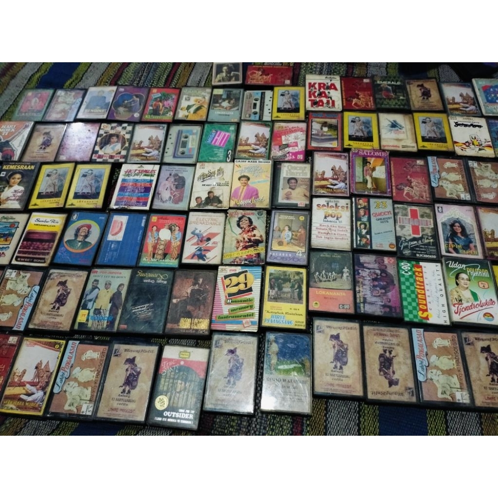 KASET PITA JADOEL KASET TAPE JADUL ANTIK