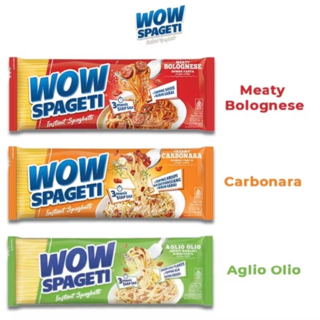 

WOW Spageti ( 1 renceng isi 5 pc )