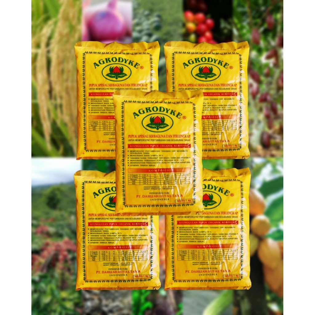 (COD) Pupuk agrodyke organik serbaguna