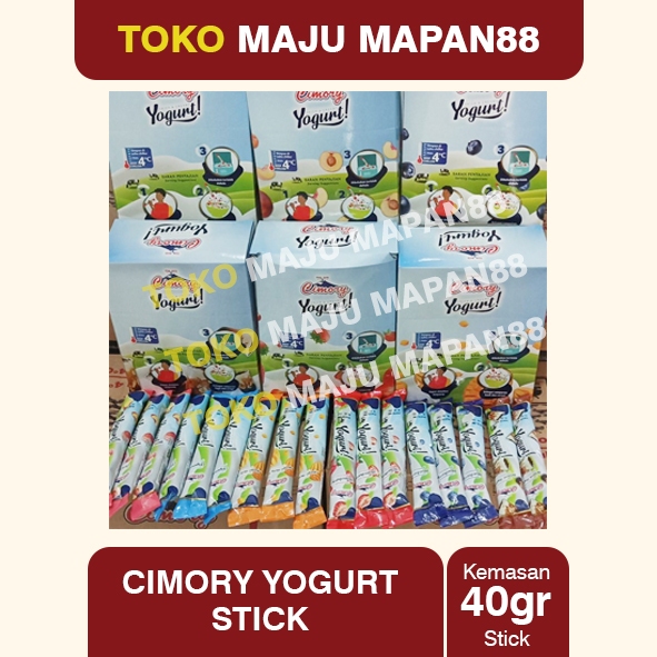 

PAKET 1 BOX [ISI 25] CIMORY YOGURT STICK 40G - MIX RASA