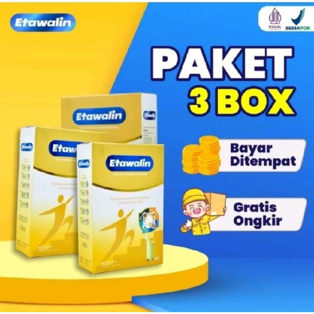 promo etawalin 3 box susu etawalin susu kambing etawa asli original atasi persendian tulang otot oba