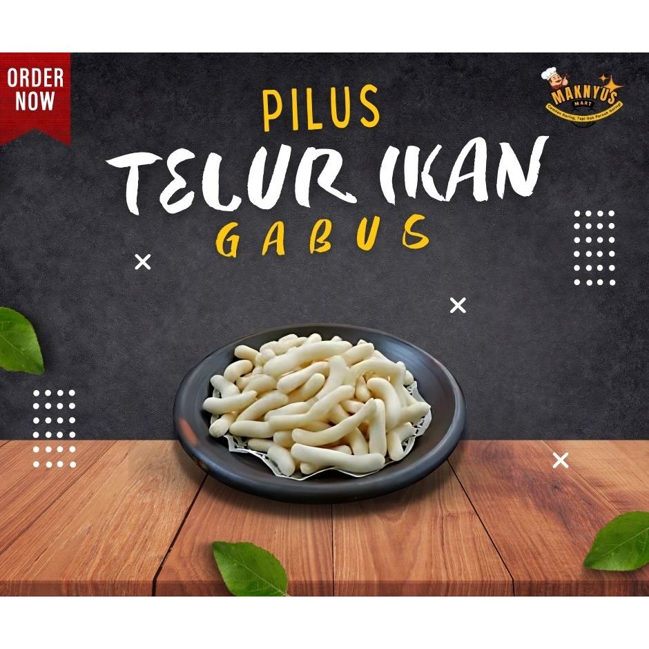 

Pilus Telur Ikan Gabus 250g / 500g – Camilan Gurih Tinggi Protein | Snack Tradisional Lezat