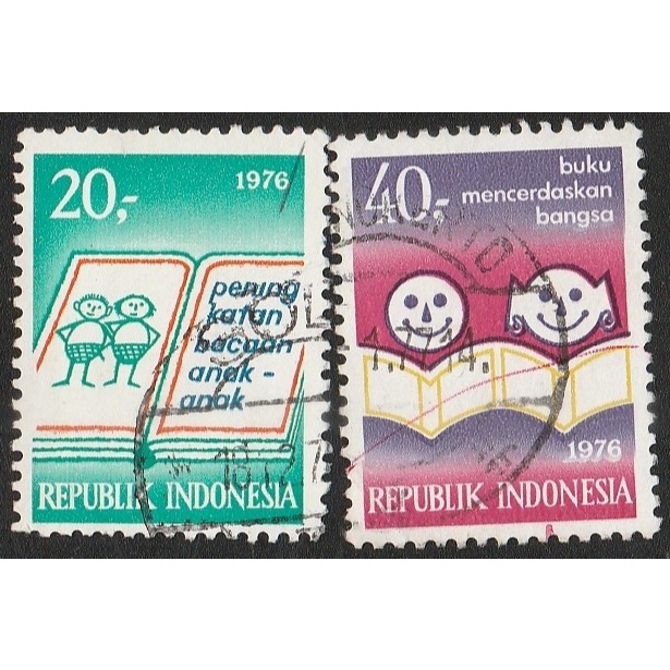 

A 12402 SET LENGKAP PRANGKO INDONESIA TEMA BUKU MENCERDASKAN BNGSA DENGN KONDISI SUDAH ADA CAP