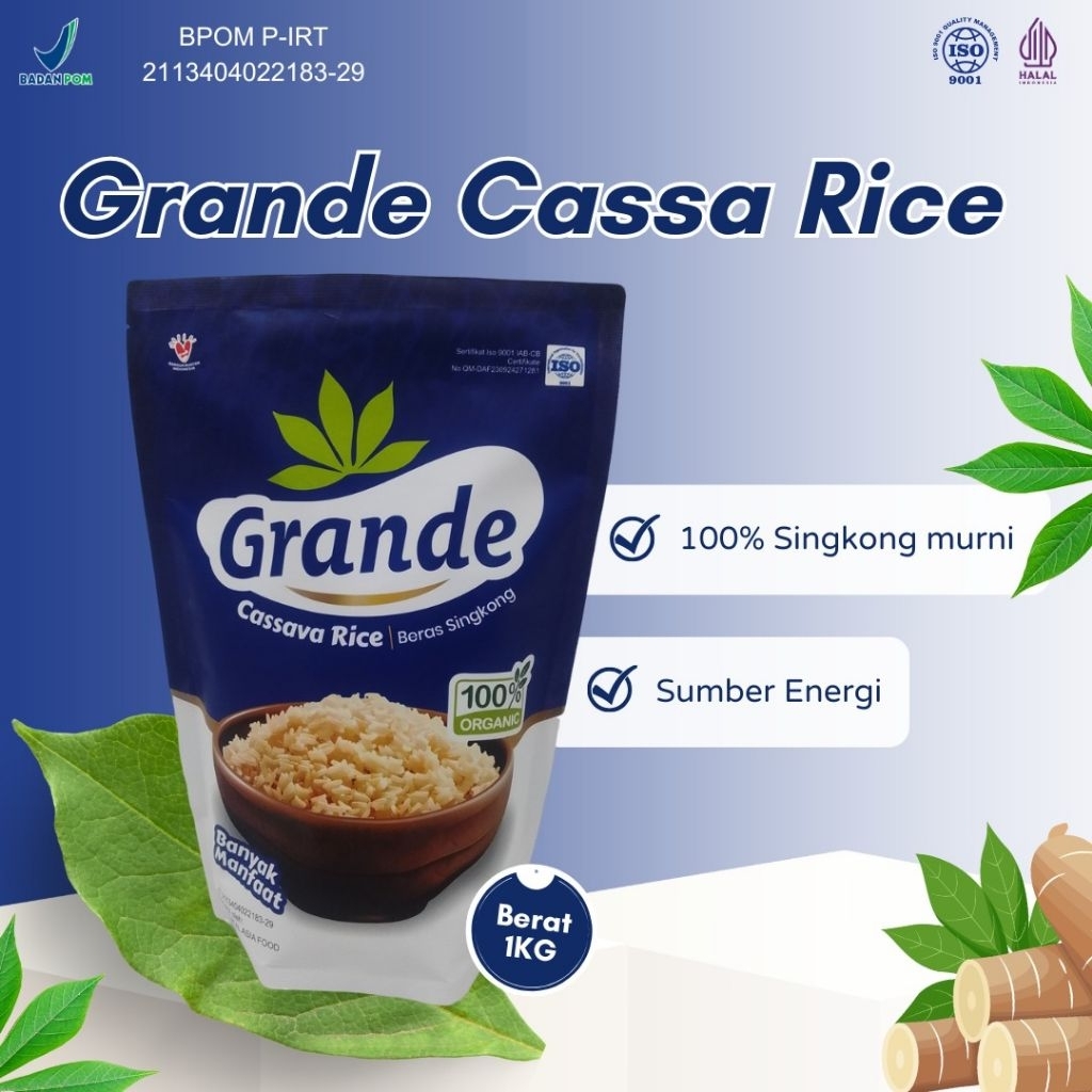 

Beras Singkong GRANDE # 1 KG