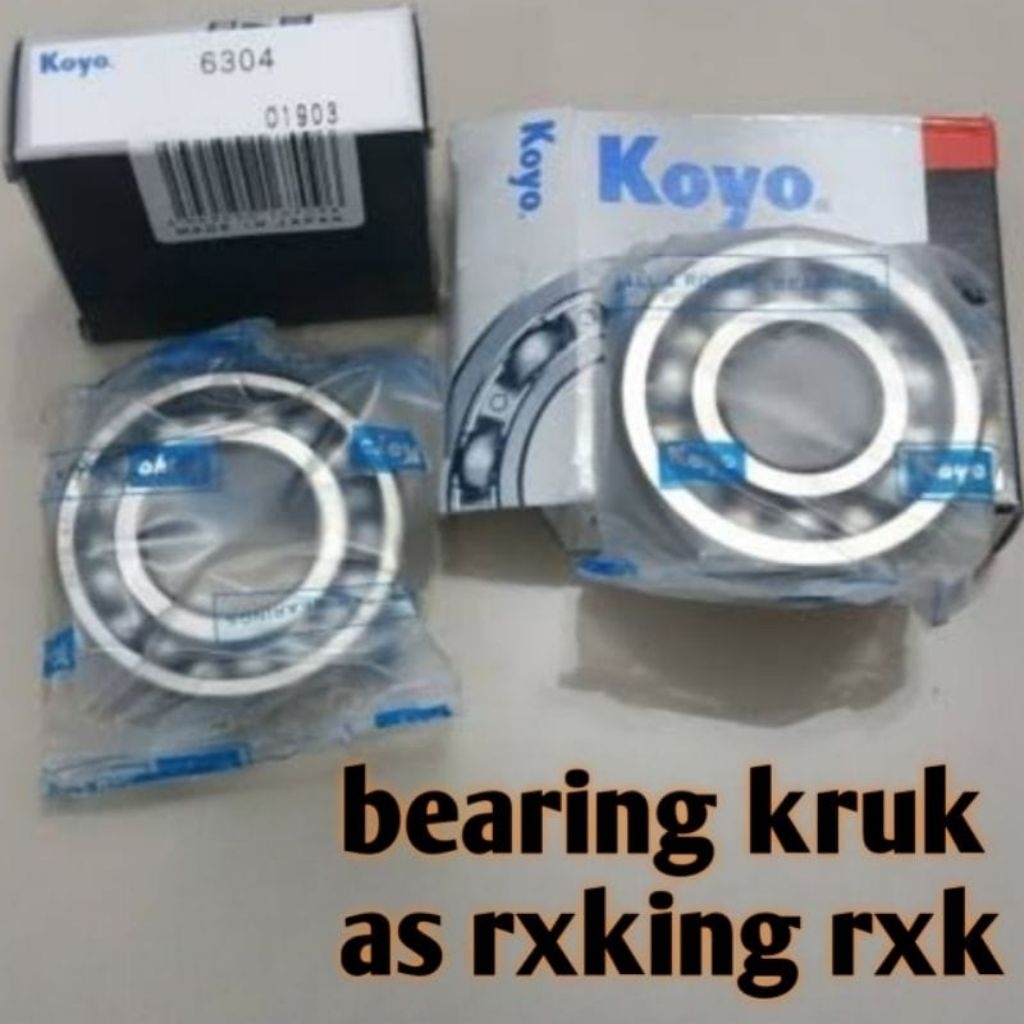 Laher Bearing Kruk as  Rx King 6304+6205 KOYO JAPAN