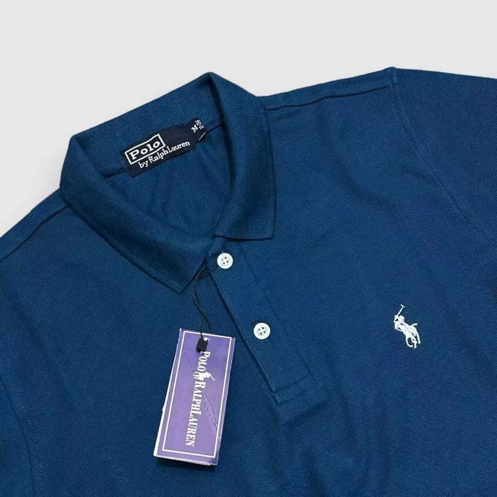 Kaos Kerah Pria Slim Fit T-Shirt Basic Elegan Import