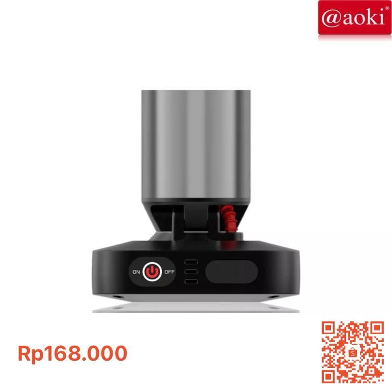 Senter Kepala LED Zoom Laser 80W Aoki AK3651A/AK3652K Army & AK3695A/ 3696K PRO Cahaya Putih &