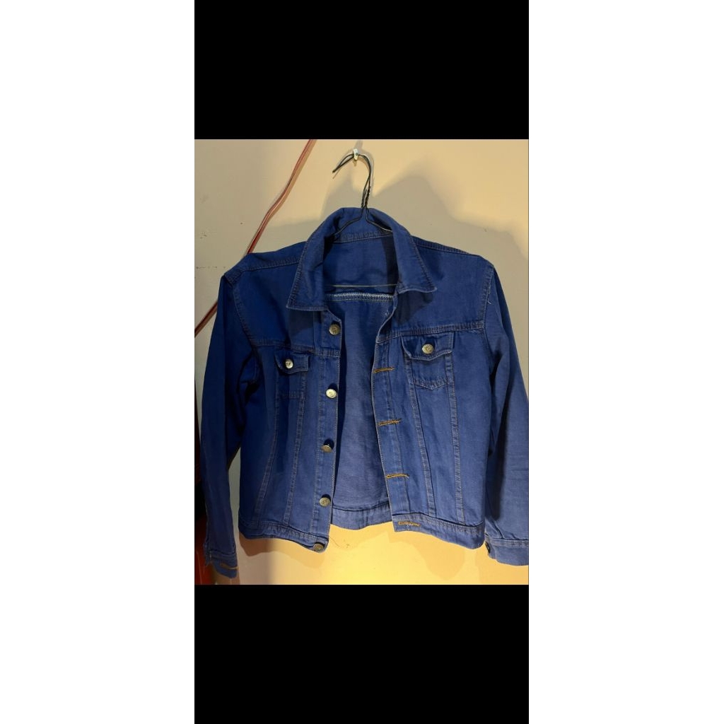 jacket levis croptop