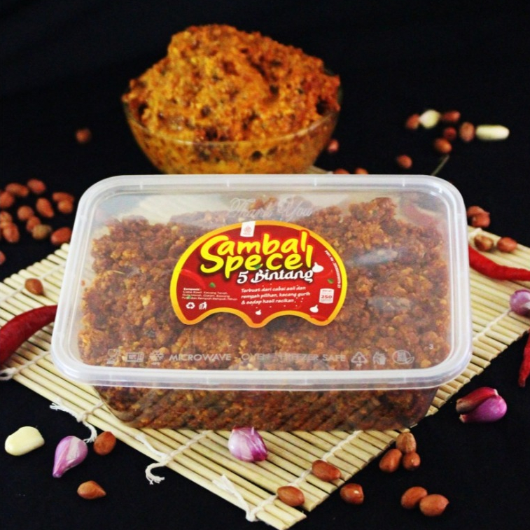 

Sambel Pecel Madiun Sangrai Asli 500 gr Bumbu Kacang Sambal Enak Halal Khas Ready 1kg Original Pedas