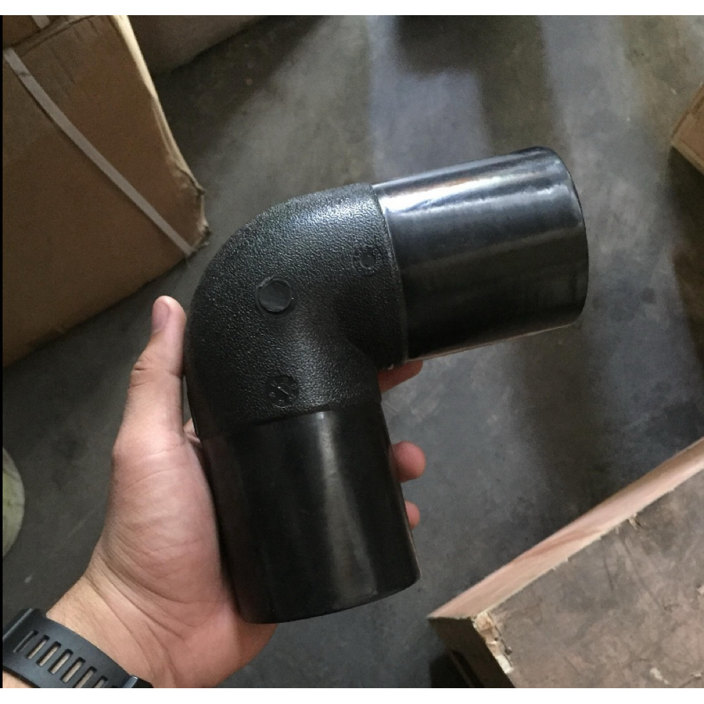 Elbow Pipa Hdpe 90 derajat PN16 16 inch (400mm)-Butt Fussion pipa hdpe