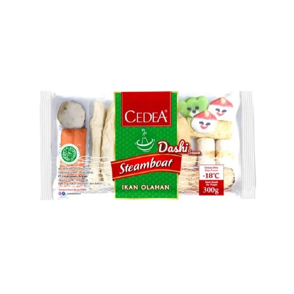 

CEDEA STEAMBOAT SET 300GR