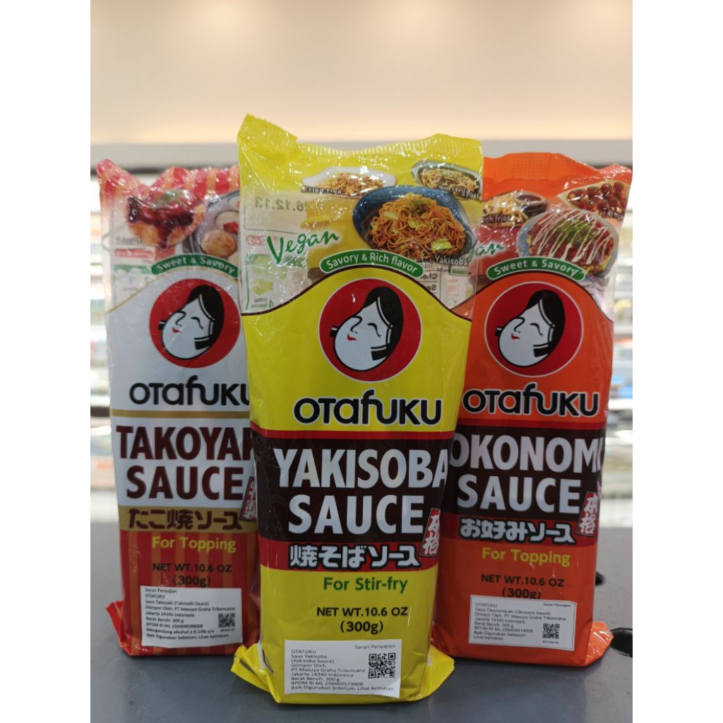 

OTAFUKU TAKOYAKI OKONOMIYAKI YAKISOBA SAUCE 300 G