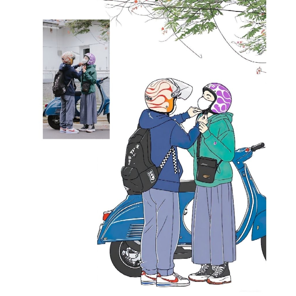 jasa gambar foto menjadi kartun