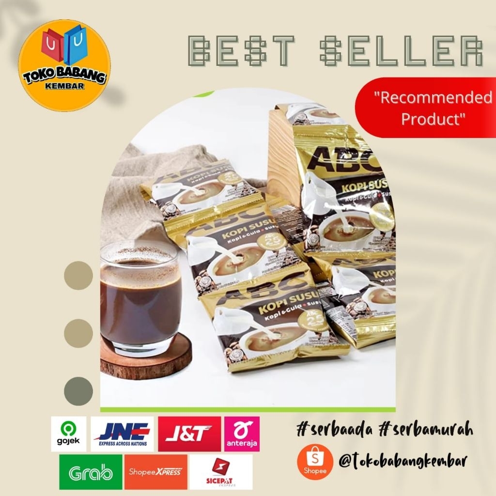 

ABC Kopi Susu Renceng Isi 10 x 30 Gram