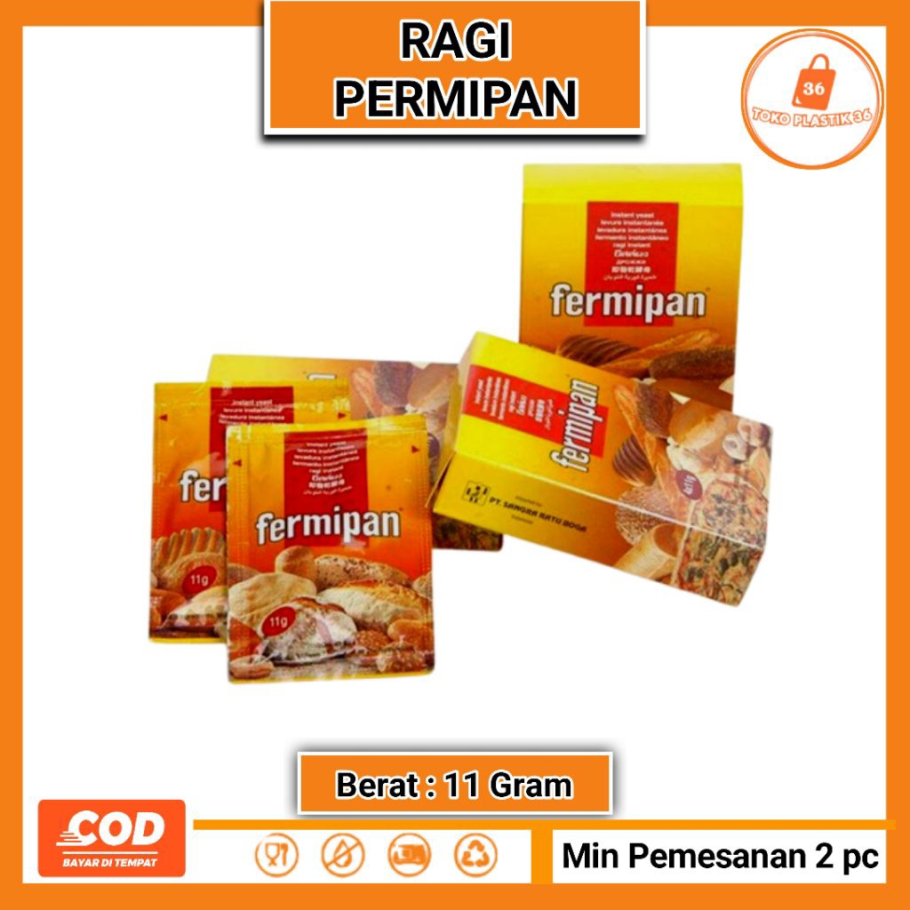 

Tokoplastik36 - RAGI INSTAN - PERMIPAN SACHET - Cukup klik 1x, langsung dapat 2 pak - Harga sudah termasuk 2 pak plastik ukuran yang dipilih.