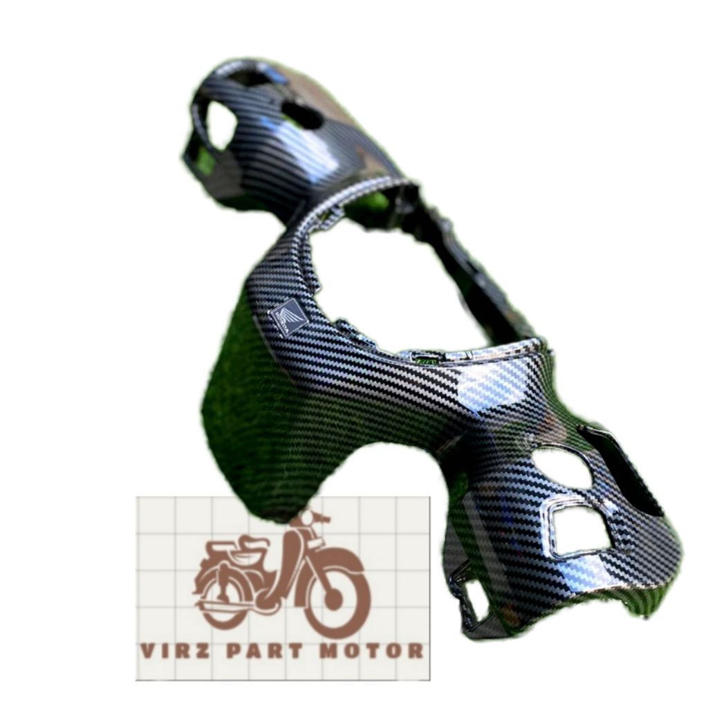 Batok Atas Scoopy Terbaru 2025 Bahan Asli Karbon Kevlar
