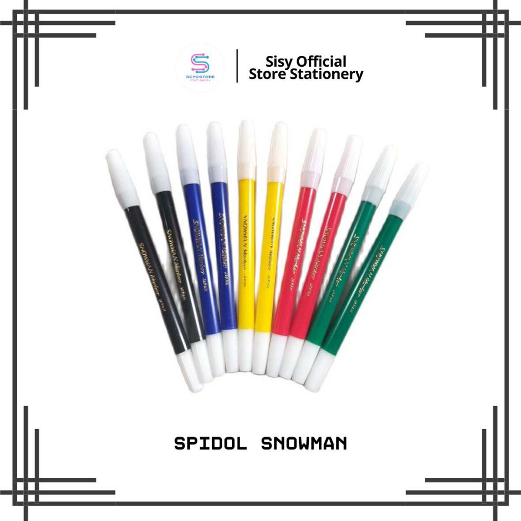 

Spidol Kecil Snowman PW-1A - Snowman Marker PW-1A