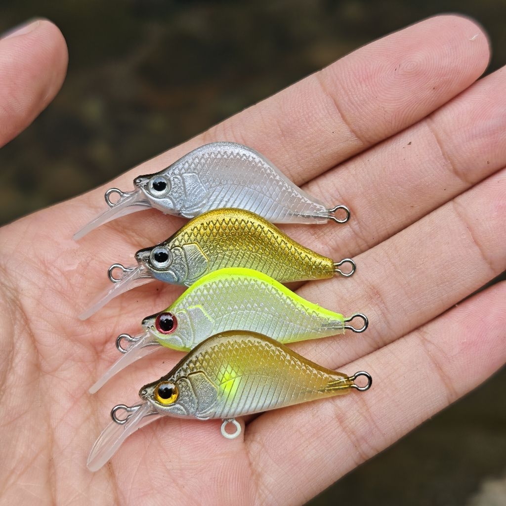 Minnow Tinisu 3.5cm | Minnow Kerapu | Minnow Masheer | Minnow Hampala