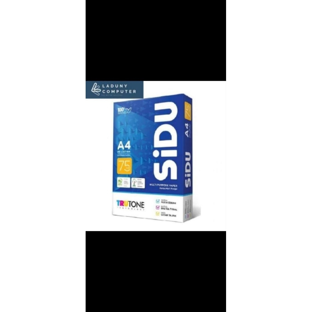 

Kertas HVS SIDU A4 75gr