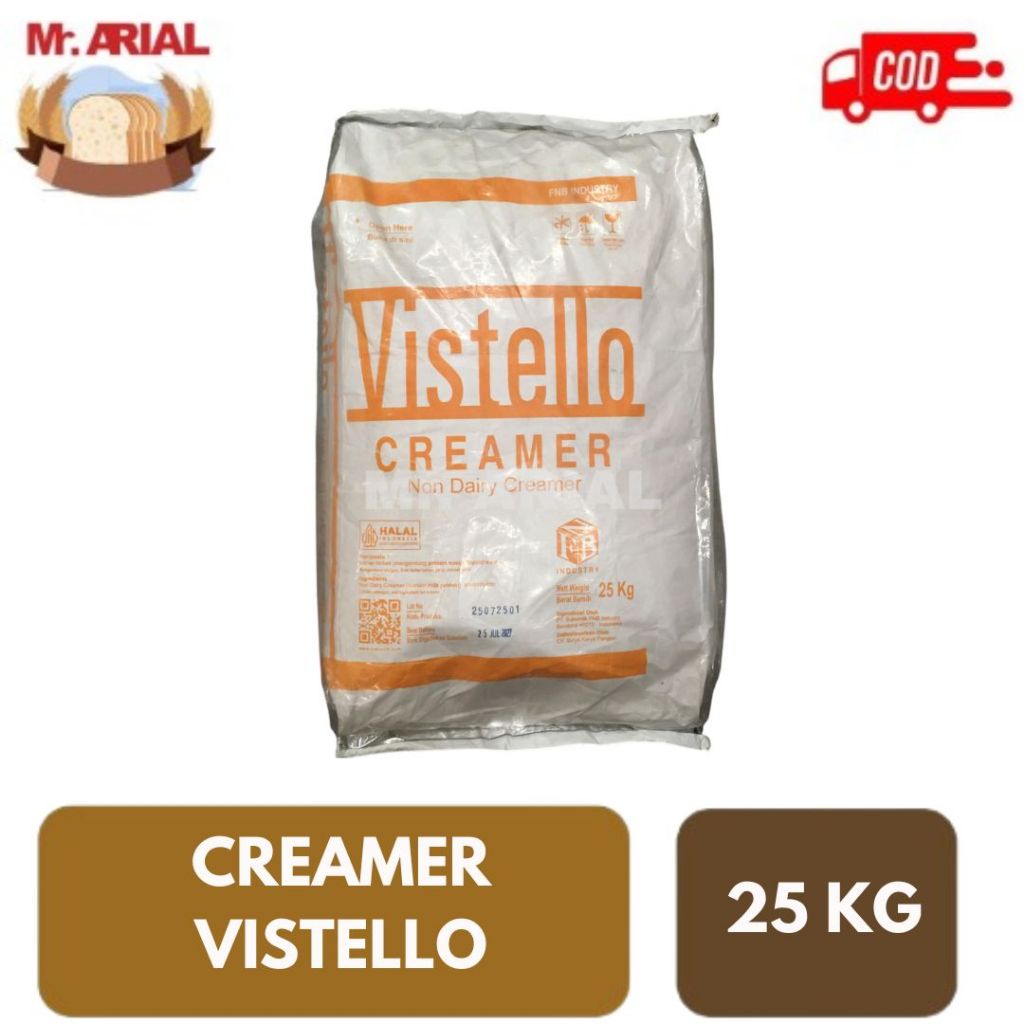 

Vistello Creamer/Vistello krimer/Krimer bubuk NDC 25 Kg