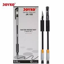 

BOLPOINT/PULPEN/PENA Gell Joyko Jk-100/Jk-100NT (0.5mm) Harga per lsn