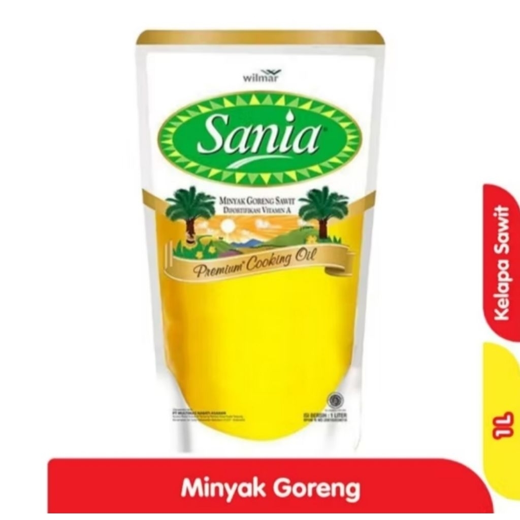 

Sania Minyak Goreng Kemasan Pouch 1 liter