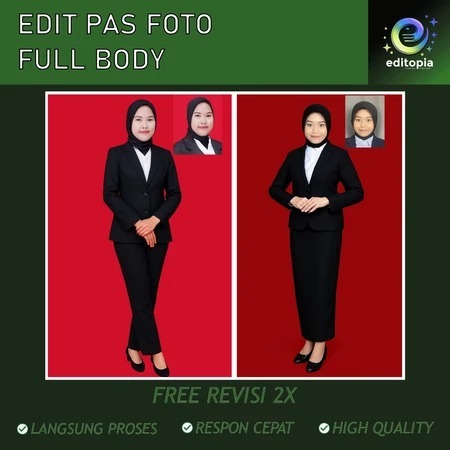 JASA EDIT PAS FOTO/EDIT FOTO FORMAL/EDIT FOTO GANTI JAS CEPAT