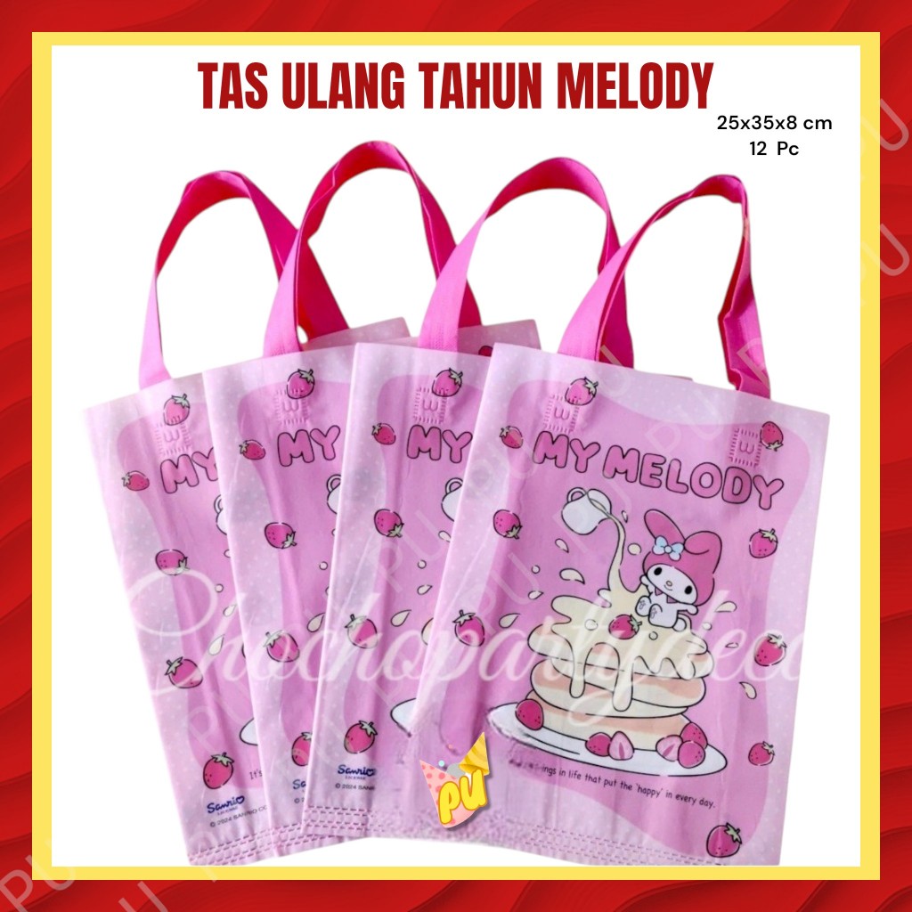 

Tas Ulang Tahun MELODY Isi 12 / Goodie Bag Melody Sanrio