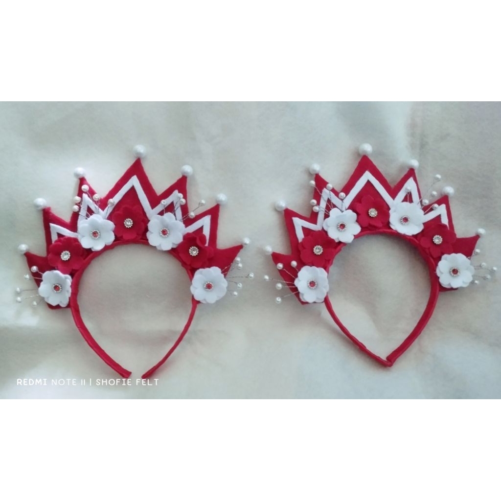 Bando merah putih / Bando lucu / Bando merah putih terbaru