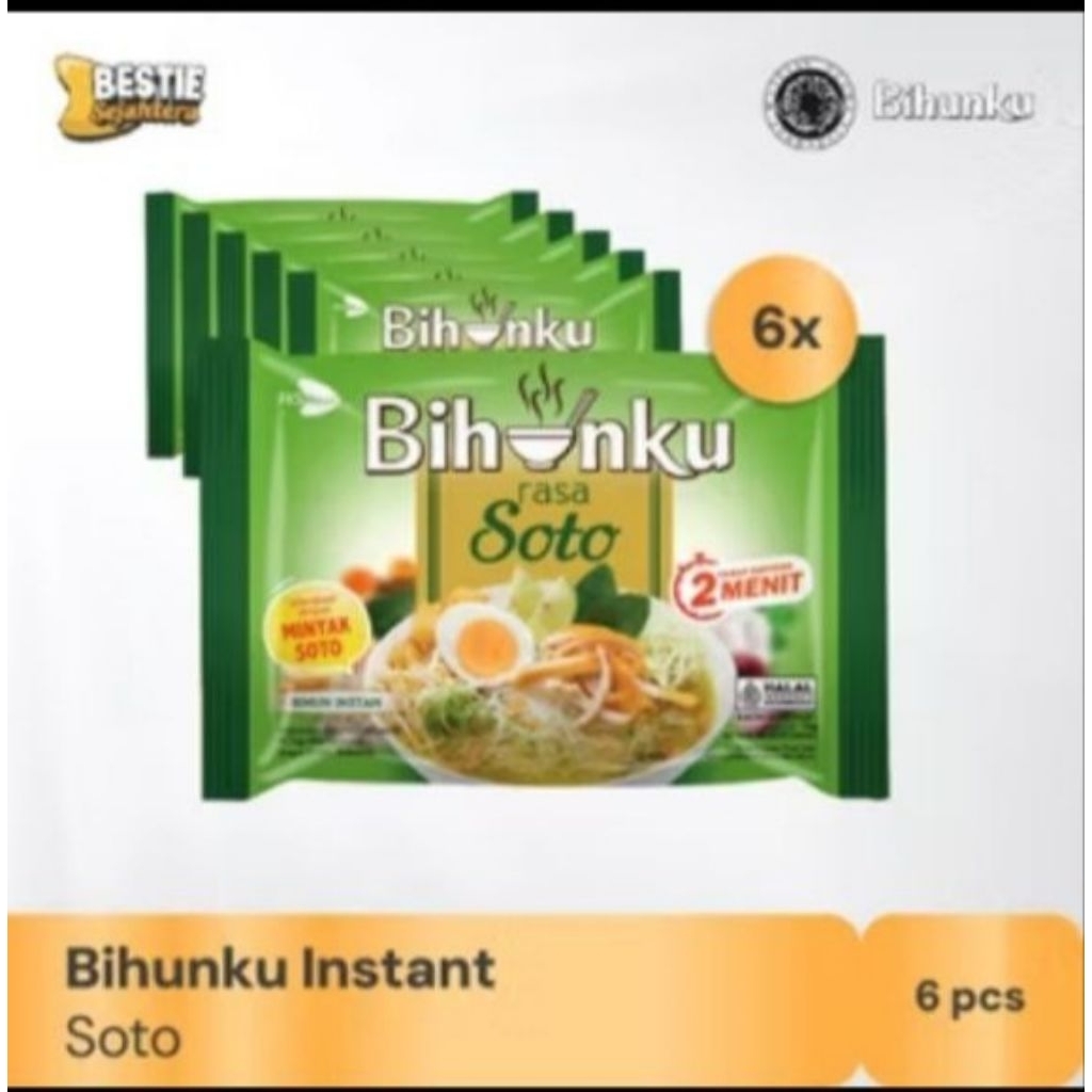 

Paket Bundling - Bihunku Instan - Soto - 55gr - 6pcs