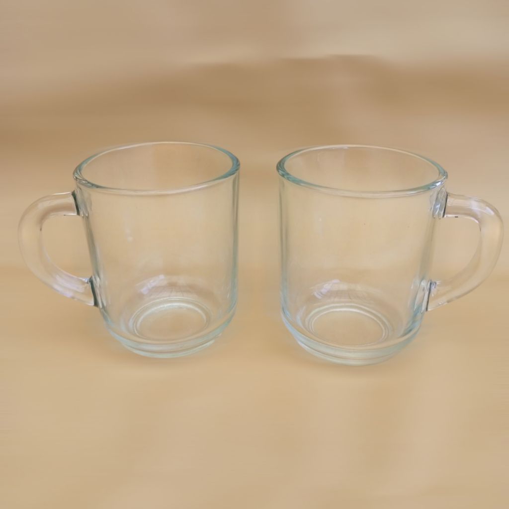 Gelas Gagang MG-1005 F [ 6 Pcs ] Gelas Kopi