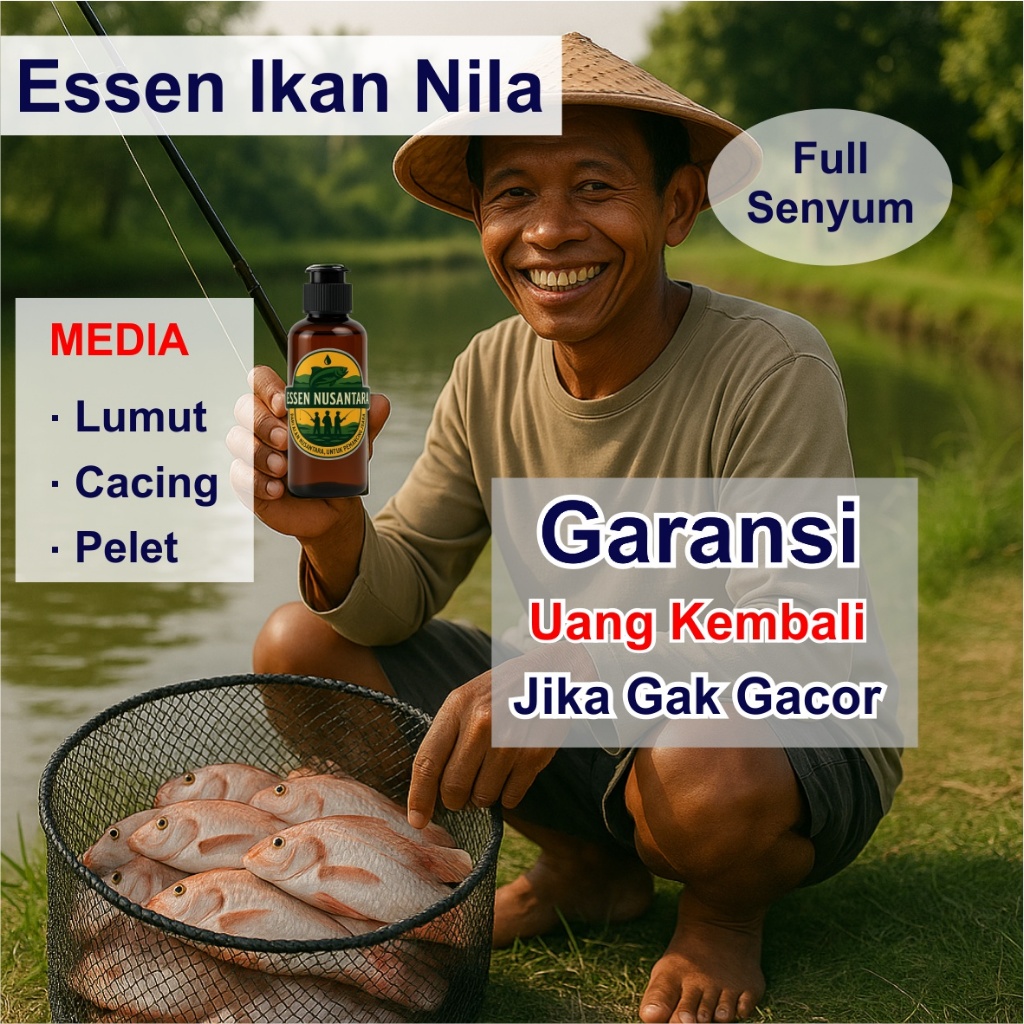 Essen Ikan Nila Paling Gacor Ampuh