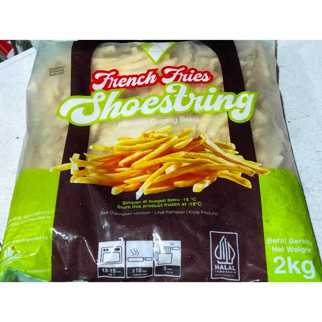 

VITALIA SHOESTRING FRENCH FRIES 1KG DAN SEKILO KENTANG GORENG FROZEN 1000GR TERMURAH