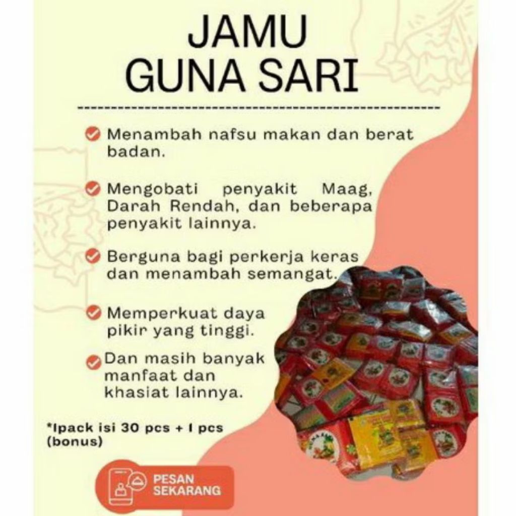 

JAMU GUNASARI ORGINAL 100%