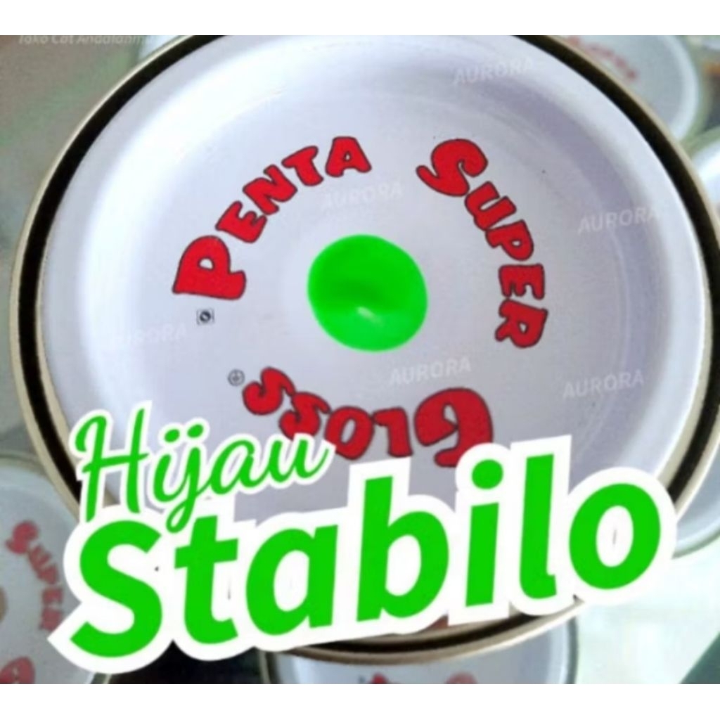 

CAT PENTA SUPER GLOSS FLUORESCENT LIGHT GREEN 62074 STABILO HIJAU