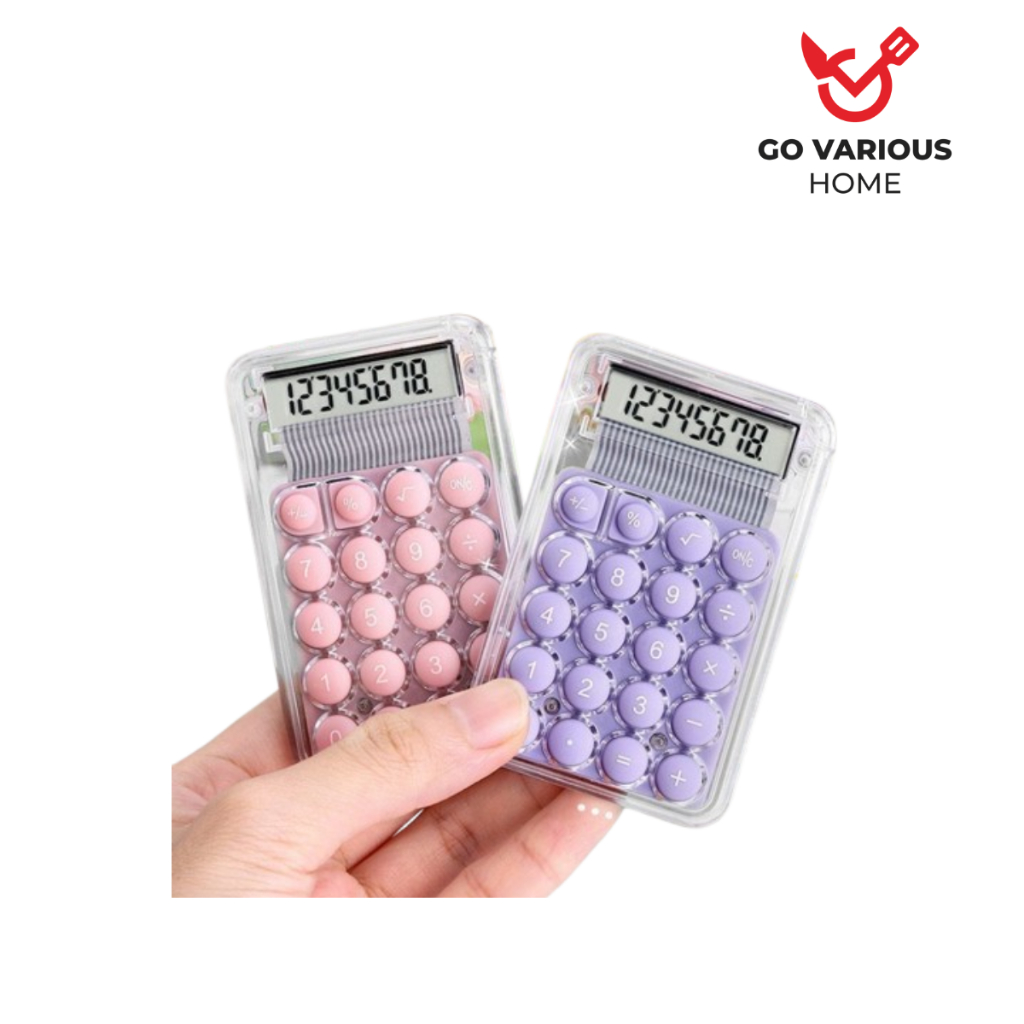 

GVH Kalkulator Mini 3D / Kalkulator Portabel Aritmatika Warna Makaron Lucu