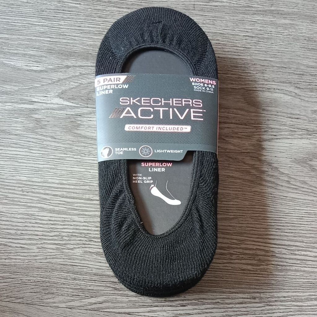 Kaos kaki Skechers Active 5pair superlow liner